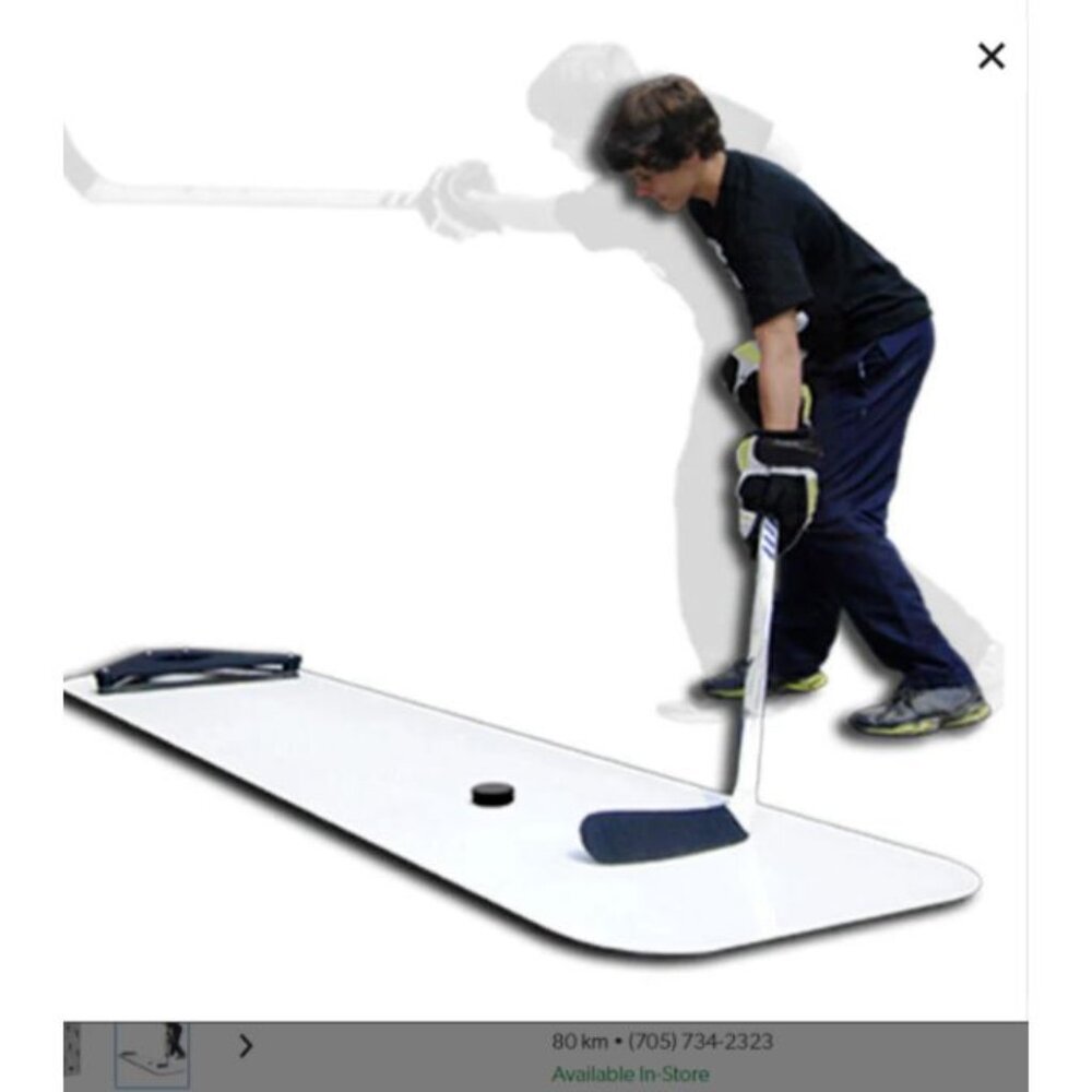Boomerang hockey Passer hockey training aid, puck passer, rebounder 30″ x 96″